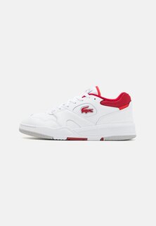 Низкие кроссовки Lineshot Lacoste, цвет white/red
