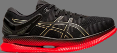 Кроссовки wmns metaride black classic red Asics, черный