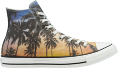 Кроссовки Converse Chuck Taylor All Star High Sunset Palms - Orange, оранжевый