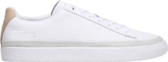 Кроссовки Puma Basket Trim Block White Team Gold, белый