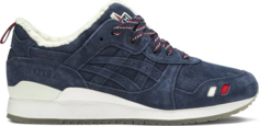 Кроссовки kith x moncler x gel lyte 3 navy Asics, синий