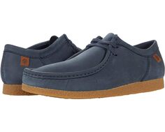 Кроссовки Clarks Shacre Ii Run Shoes, цвет Navy Nubuck