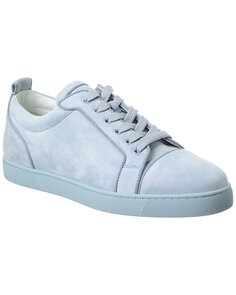 Christian Louboutin Louis Junior Orlato Замшевые Кроссовки, синий