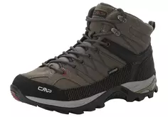 Кроссовки CMP "RIGEL MID TREKKING SHOES WP", водонепроницаемые, антрацит