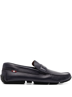 Bally лоферы Pilot Driver, синий