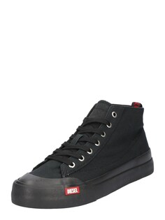 Кроссовки DIESEL High-Top Sneakers ATHOS, черный