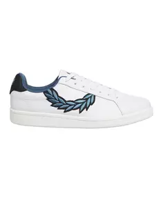 Классические кроссовки на шнуровке Fred Perry, белый