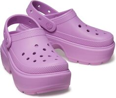 Сабо Stomp Clog Crocs, цвет Bubble