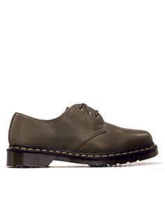 Туфли на шнуровке Dr. Martens, зеленый