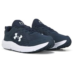 Мужские беговые кроссовки Charged Assert 10 среднего/широкого размера Under Armour, синий