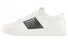 Обувь для скейтбординга Мужская низкая белая/зеленая Emporio Armani