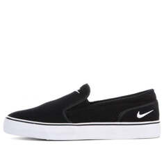 Кроссовки toki slip текстильные Nike, черный