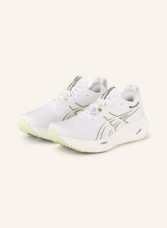 Кроссовки gel-nimbus 26 ASICS, белый/неоновый желтый