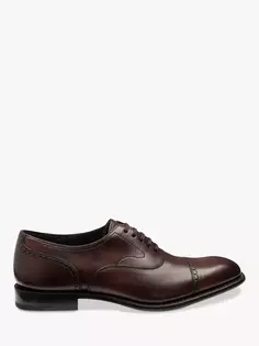 Оксфорды Loake Hughes, бордовый