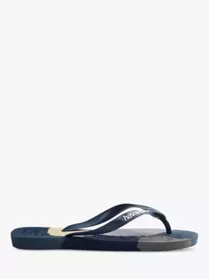 Шлепанцы Havaianas Top Logomania Colours, цвет aqua
