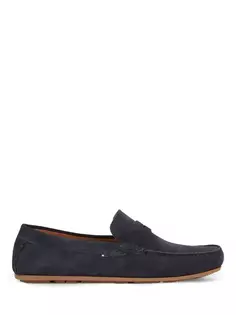 Лоферы Tommy Hilfiger Suede, цвет desert/sky