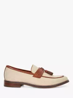 Лоферы Dune Sought Leather, цвет tan