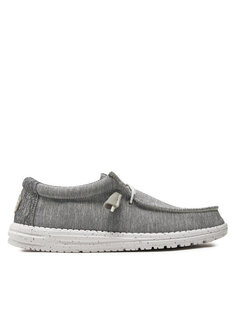 Мокасины Hey Dude Wally 40536-030 Gris, серый