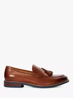 Лоферы Dune Simley Leather Tassel, цвет tan