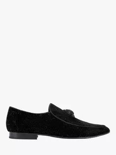 Лоферы Kurt Geiger London Hugh Eagle Embellished, черный