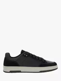 Кроссовки Dune Teffla Leather Court, черный