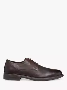 Оксфорды Geox Terence Printed Leather, кофе