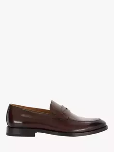 Лоферы Dune Surrey Leather Penny, коричневый