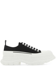 Alexander McQueen низкие кеды Tread Slick, черный