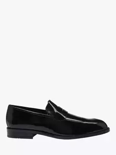 Лоферы HUGO BOSS Patent Leather, черный