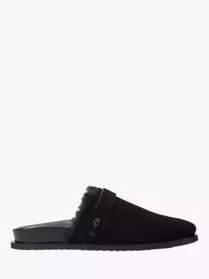 Тапочки Kurt Geiger London Hatton Suede Mule, черный