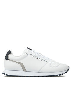 Кроссовки Tommy Hilfiger New Runner Eva Mix Lth Flag FM0FM05453 Blanco, белый