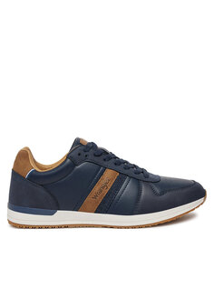 Кроссовки Wrangler Wyatt Men Low 20243018.29Y Azul marino, темно-синий