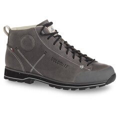 Кроссовки Dolomite Cinquantaquattro Mid Full Grain Leather Evo, цвет Gunmetal Grey/Black