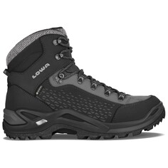Зимняя обувь Lowa Renegade Warm GTX Mid, цвет Schwarz/Grau