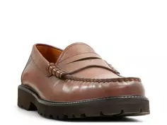 Лоферы Bleecker Penny Loafer Brooks Brothers, цвет cognac