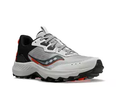 Кроссовки Aura Trail Running Shoe Saucony, серый/красный/черный