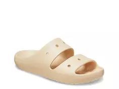 Сандалии Classic v2 Slide Sandal Crocs, цвет cognac