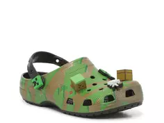 Сабо Minecraft Classic Clog Crocs, светло-зеленый