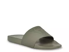 Сандалии Estol Slide Sandal Guess, темно-зеленый