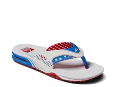 Сандалии Fanning Pregame Merica Flip Flop Reef, белый