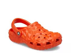 Сабо Classic Geometric Clog Crocs, оранжевый
