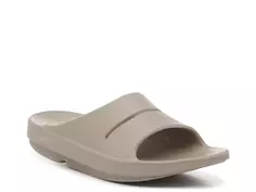 Сандалии OOlala Slide Sandal Oofos, цвет nomadtaupe