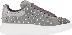 Кроссовки Alexander McQueen Oversized Spiked Sneaker Grey, серый