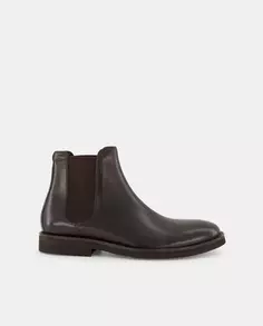 Мужские ботинки челси из плотной кожи Dustin, коричневый