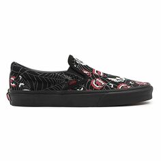 Классические электронные туфли со светящимися пугами Vans, черный