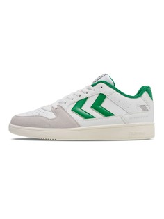 Низкие кроссовки Hummel Schnürsenkel St Power Erwachsene, цвет white/green