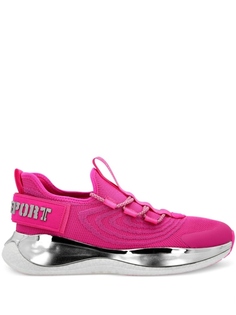 Plein Sport кроссовки Runner с логотипом, розовый