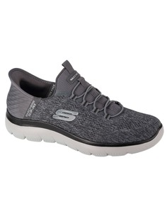 Низкие кроссовки Skechers Slip Ins Summits Key Pace, серый