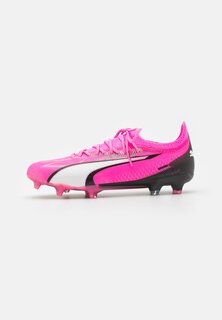 бутсы с шипами Ultra Ultimate Fg/Ag Puma, цвет poison pink/white/black