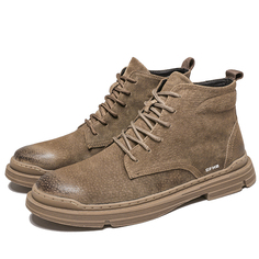 Мужские ботинки Cahhrrn X Martin Boot Men Beige Kung Fu Partners